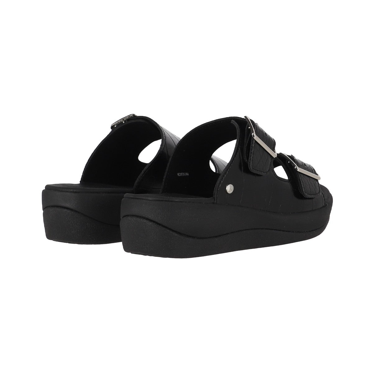 Sandalias Mujer Cruz Strap Negro