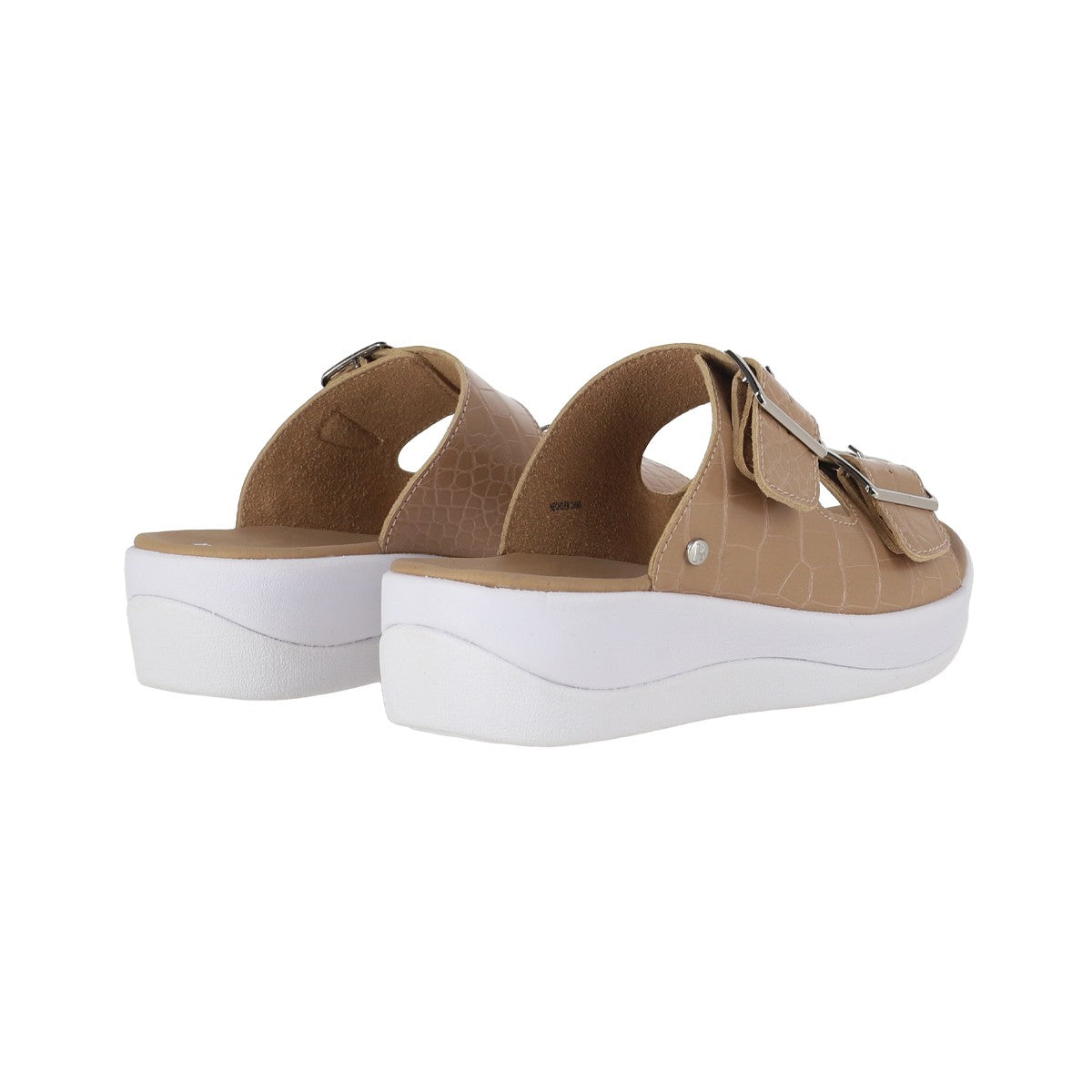 Sandalias Mujer Cruz Strap Beige