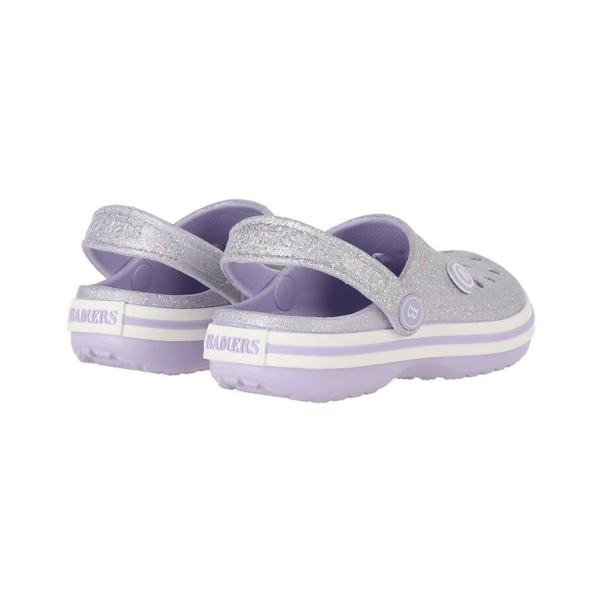 Zuecos EVA Niña Airline Lila Glitter