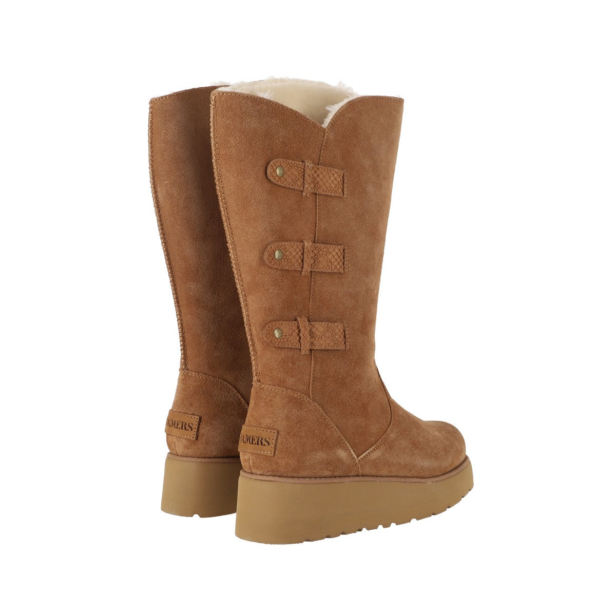 Botas Mujer Cadiz High Leather Caramel