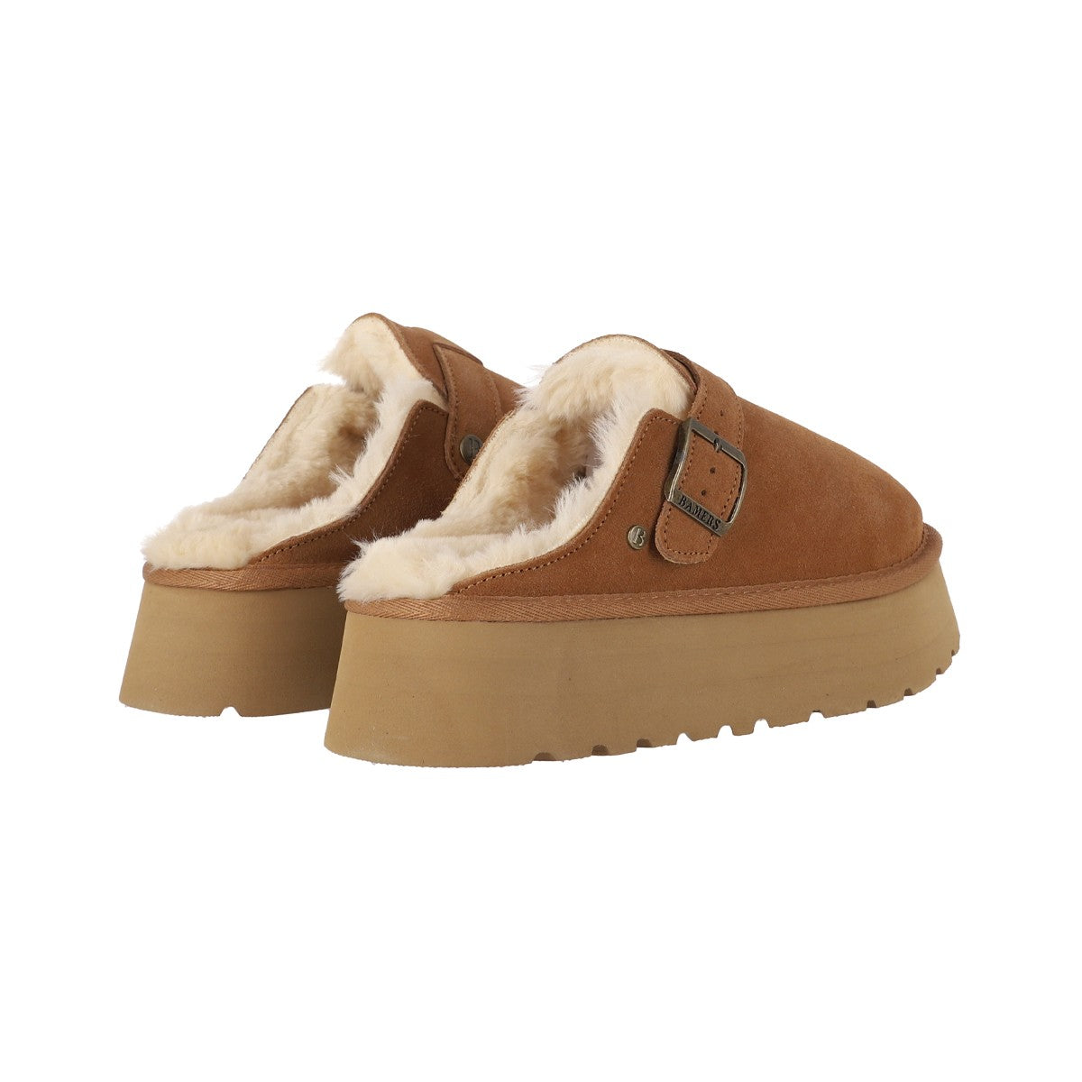 Pantuflas Mujer Ravelo High Caramel