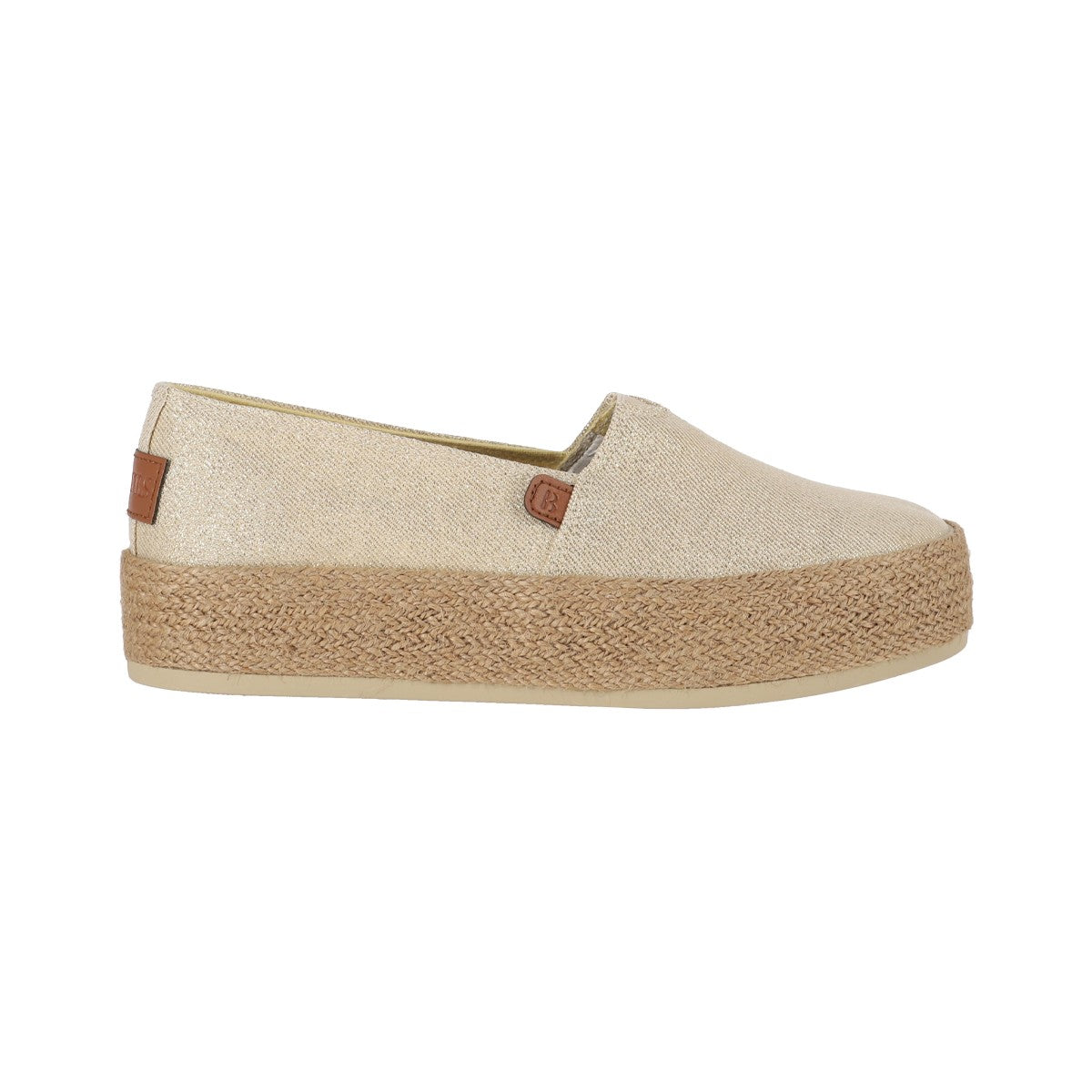 Alpargatas Mujer Sandy Mid II Dorado