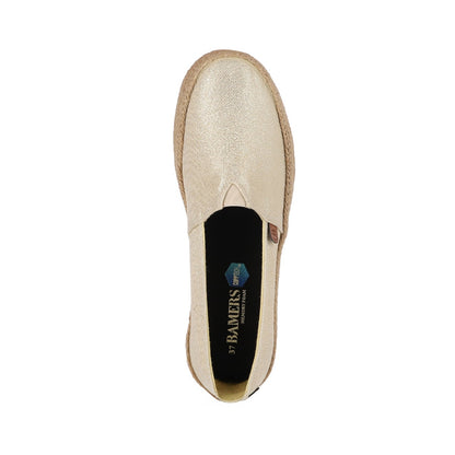 Alpargatas Mujer Sandy Mid II Dorado