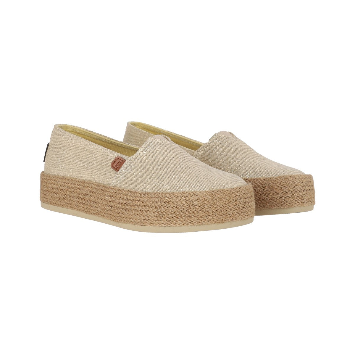 Alpargatas Mujer Sandy Mid II Dorado