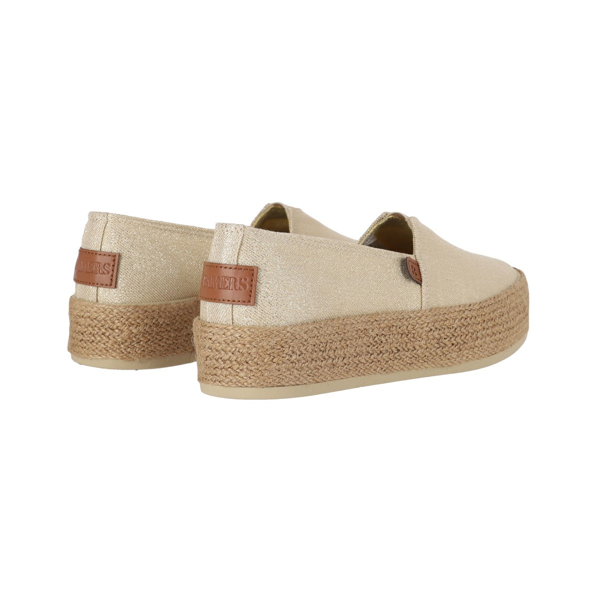 Alpargatas Mujer Sandy Mid II Dorado