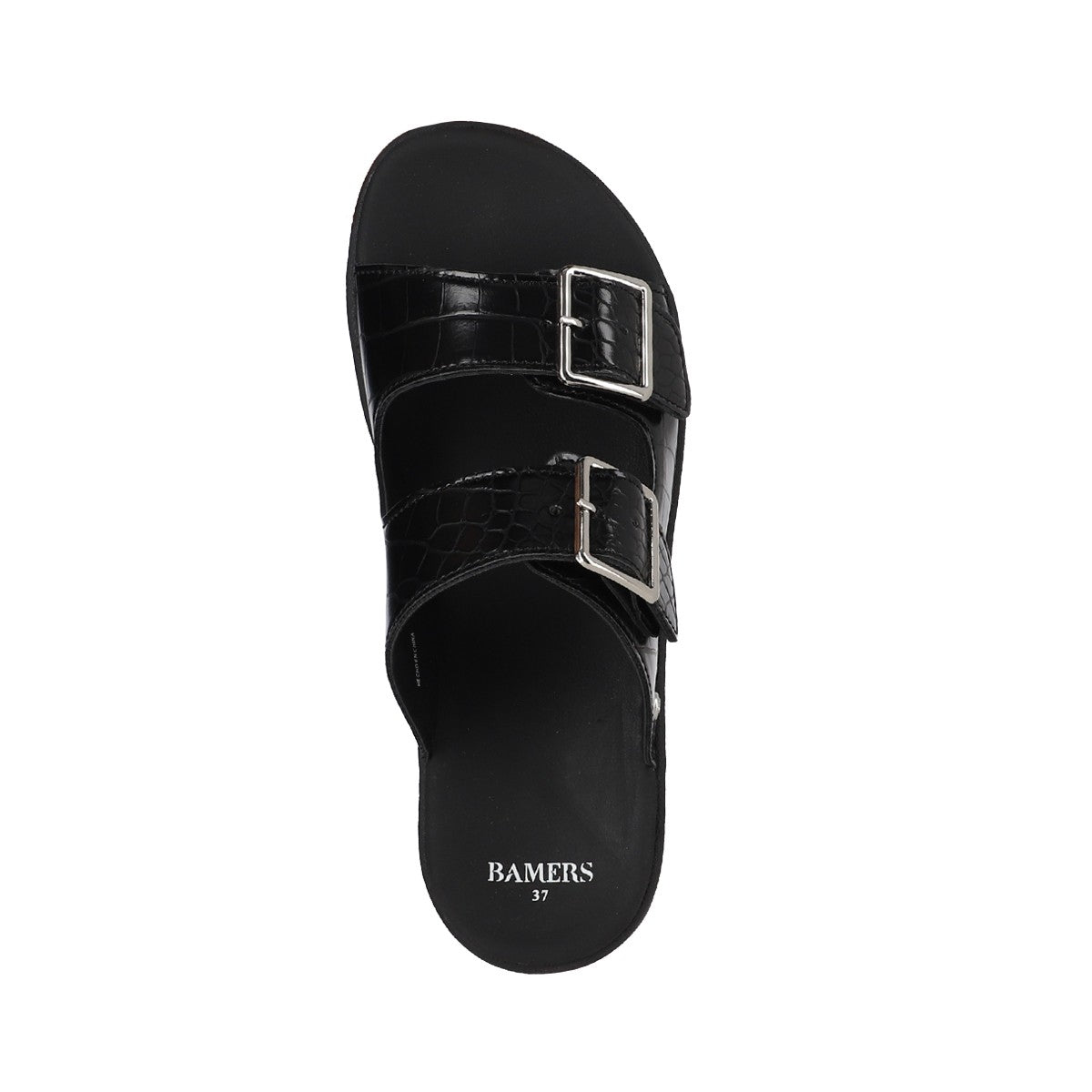 Sandalias Mujer Cruz Strap Negro