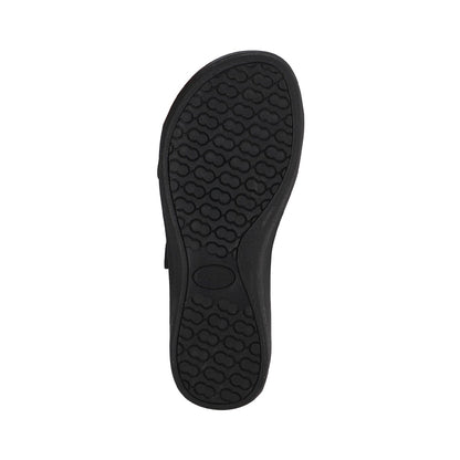 Sandalias Mujer Cruz Strap Negro