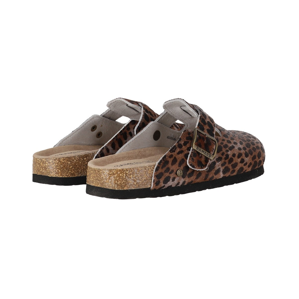 Zuecos Mujer Classic Buckle Print