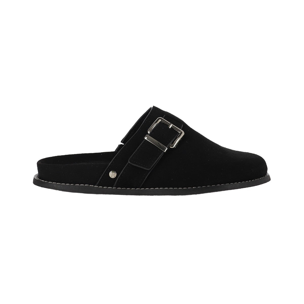 Pantuflas Mujer Micaela Leather Negro