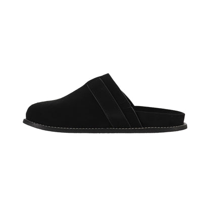 Pantuflas Mujer Micaela Leather Negro