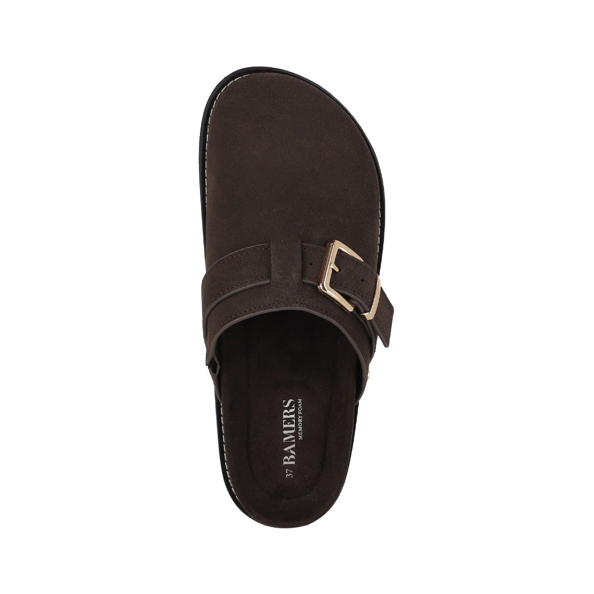 Pantuflas Mujer Micaela Leather Café
