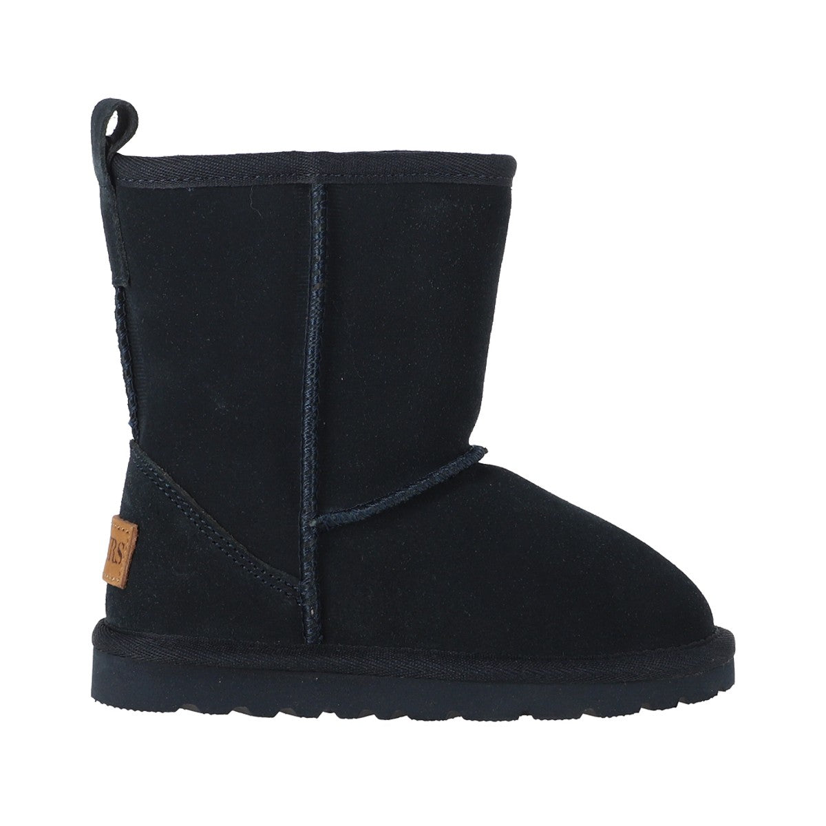 Botas Niño Blast Zip Leather Azul Marino