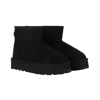 Botines Joven Blast Short Fiber Platform Negro