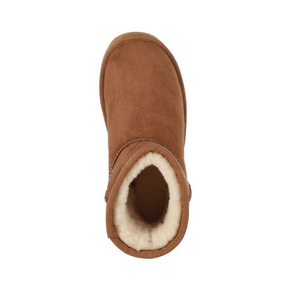 Botines Joven Blast Short Fiber Platform Caramel