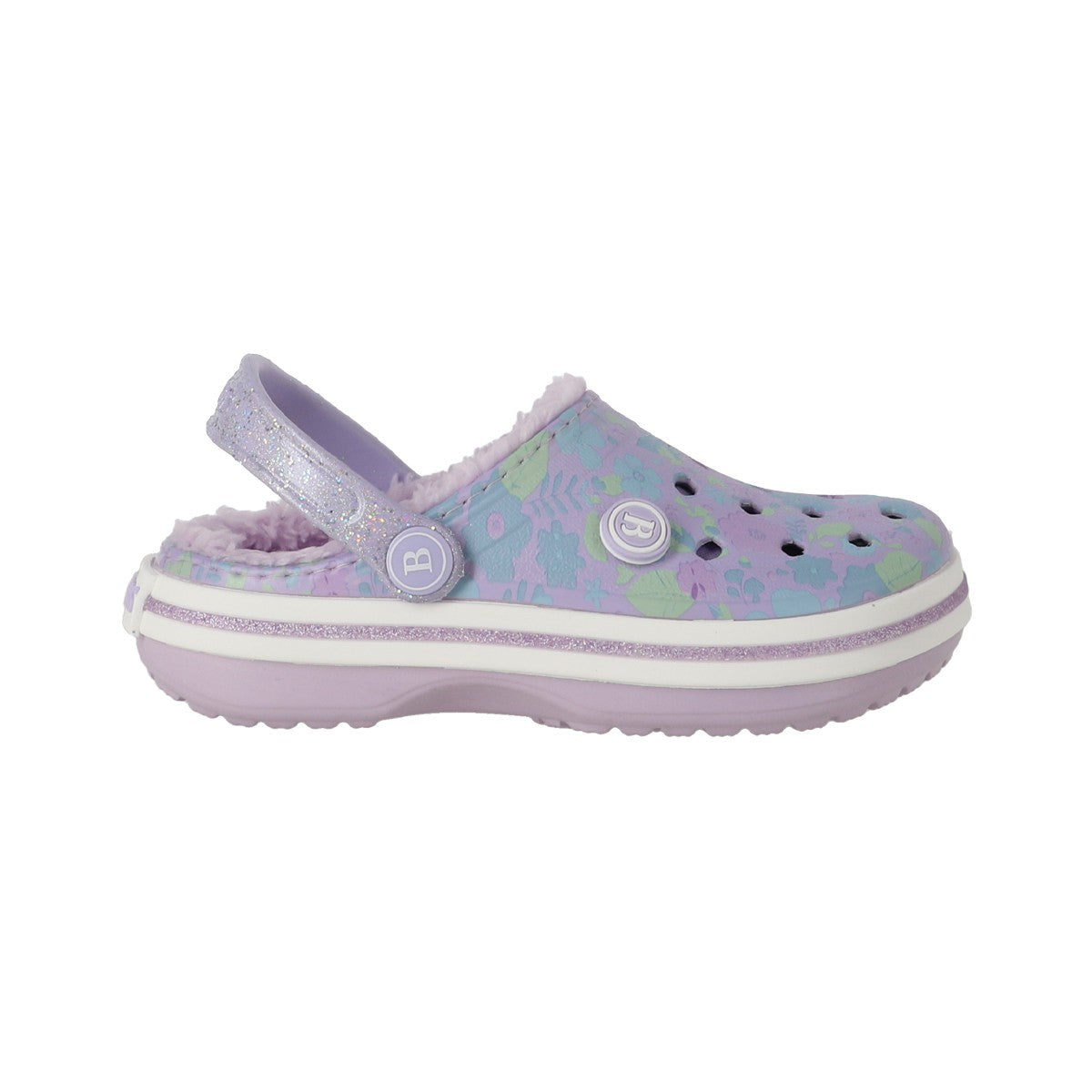 Zuecos EVA Niña Refugio Line Lila Print