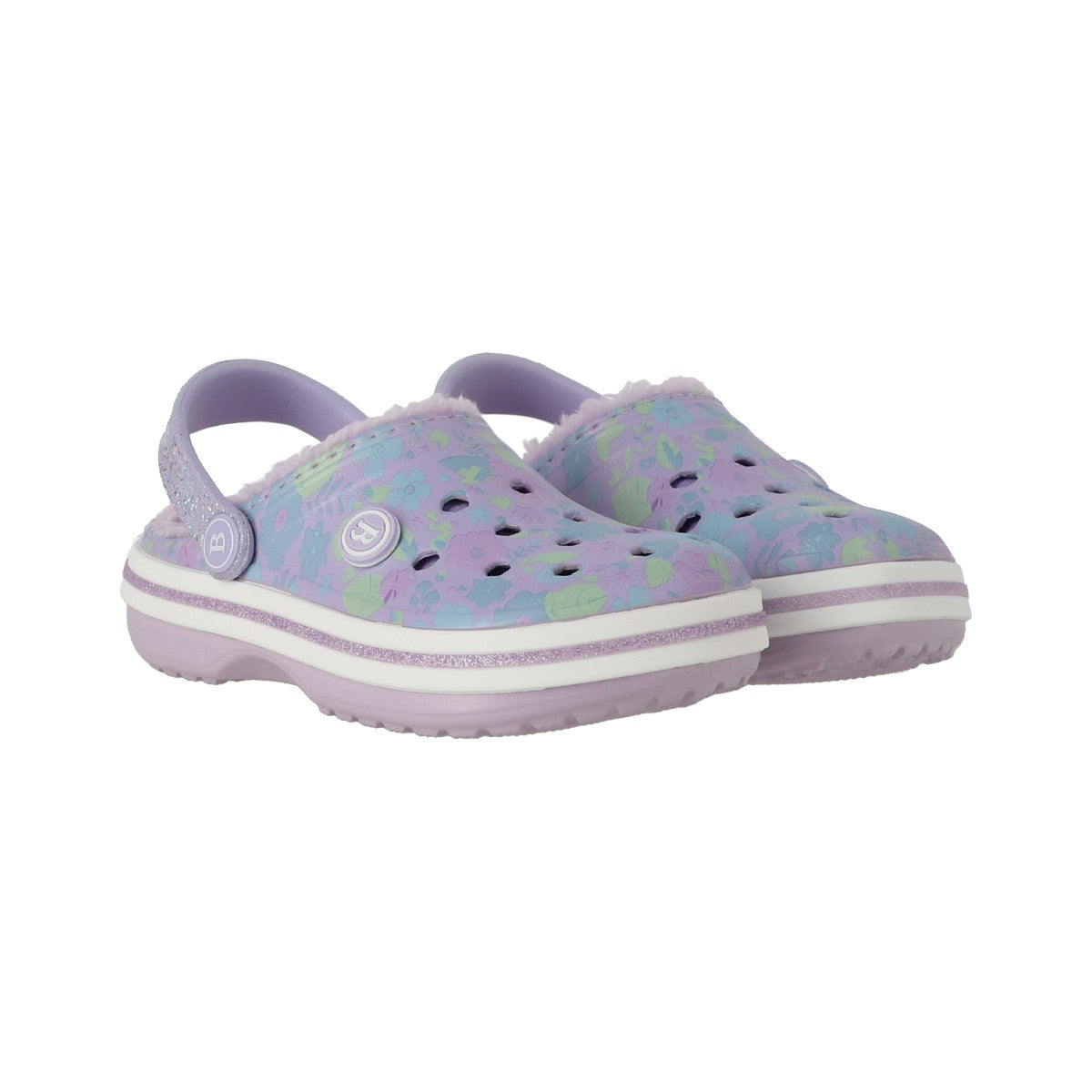 Zuecos EVA Niña Refugio Line Lila Print