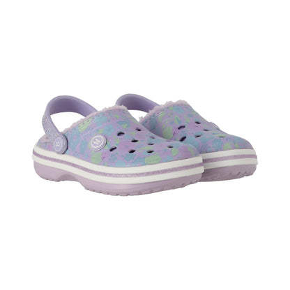 Zuecos EVA Niña Refugio Line Lila Print