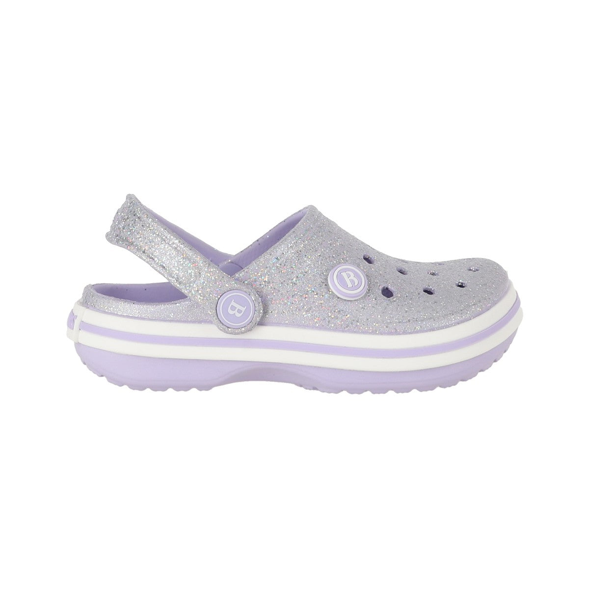 Zuecos EVA Niña Airline Lila Glitter