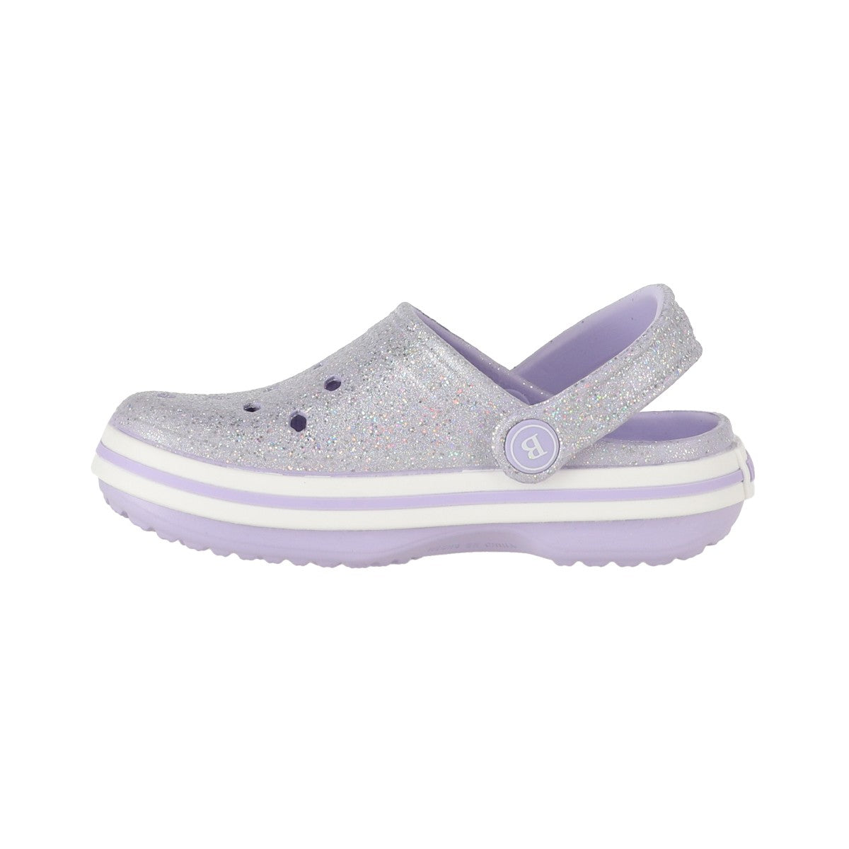 Zuecos EVA Niña Airline Lila Glitter