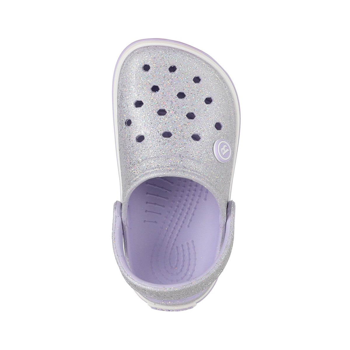 Zuecos EVA Niña Airline Lila Glitter