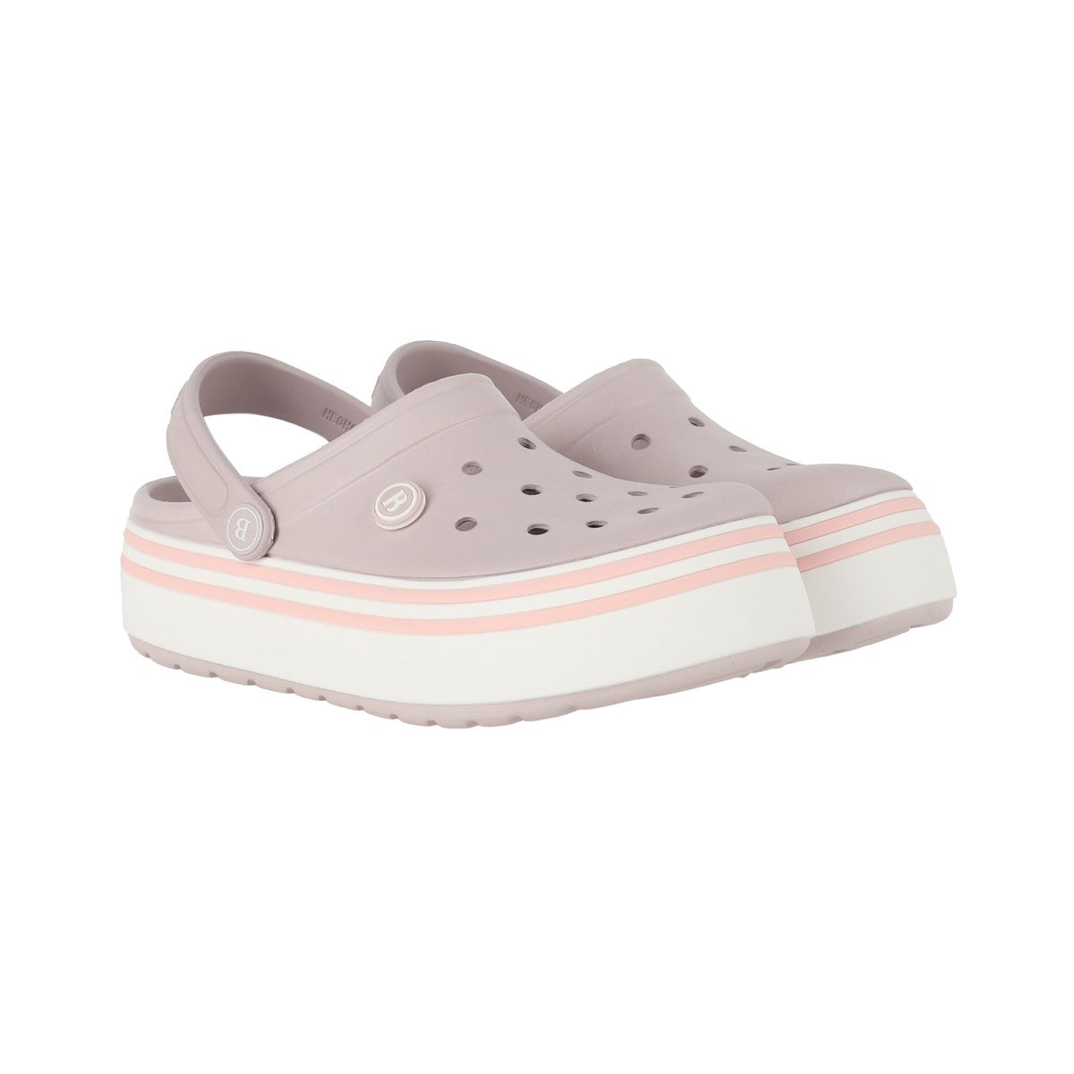Zuecos EVA Joven Airline High Gris Claro