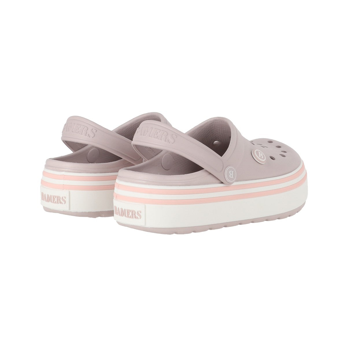 Zuecos EVA Joven Airline High Gris Claro