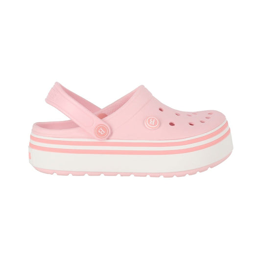 Zuecos EVA Joven Airline High Rosado Claro