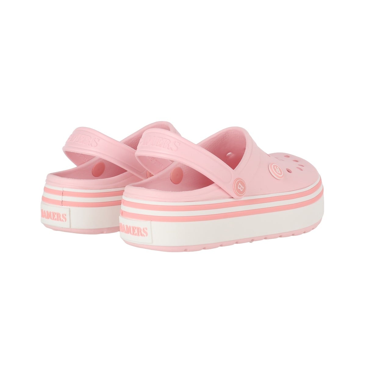 Zuecos EVA Joven Airline High Rosado Claro