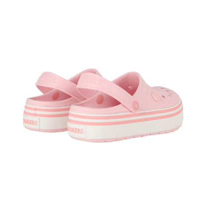 Zuecos EVA Joven Airline High Rosado Claro