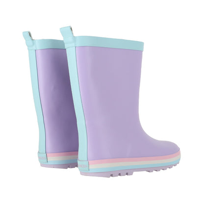 Botas de Agua Joven Malka Lila