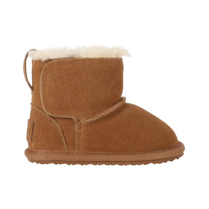 Botas Bebé Blast Baby Leather Caramel