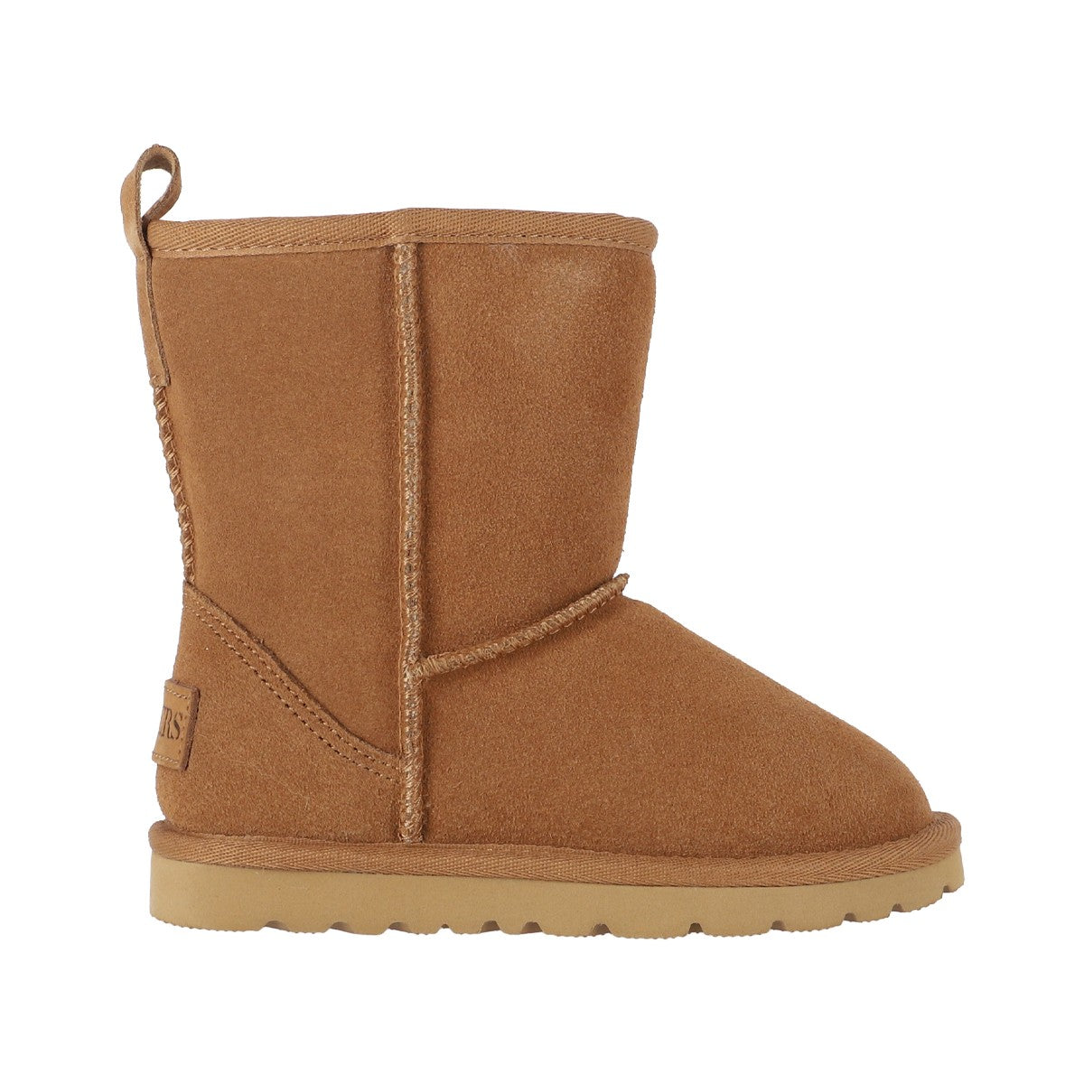 Botas Niño Blast Zip Leather Caramel