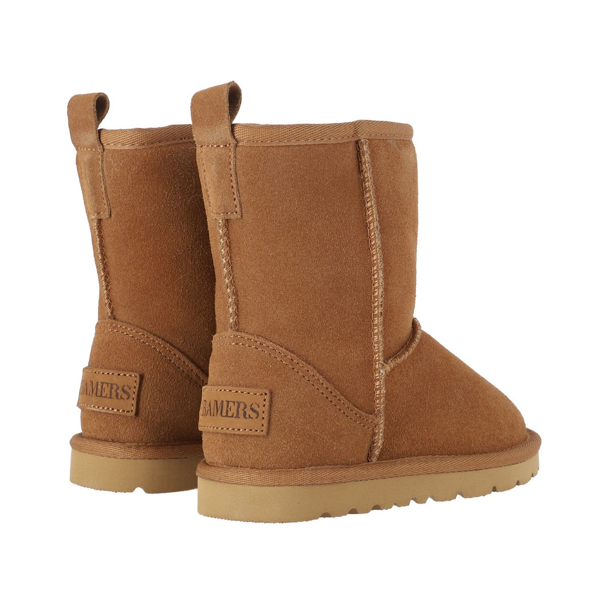 Botas Niño Blast Zip Leather Caramel