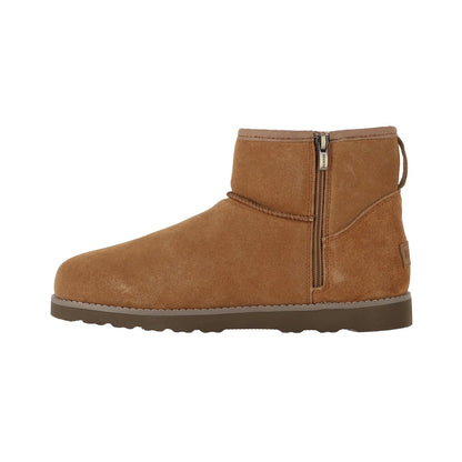 Botas Hombre Blast Zip Leather Caramel