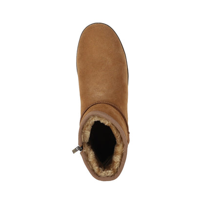 Botas Hombre Blast Zip Leather Caramel