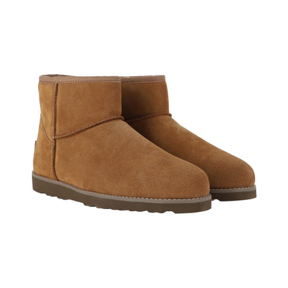 Botas Hombre Blast Zip Leather Caramel