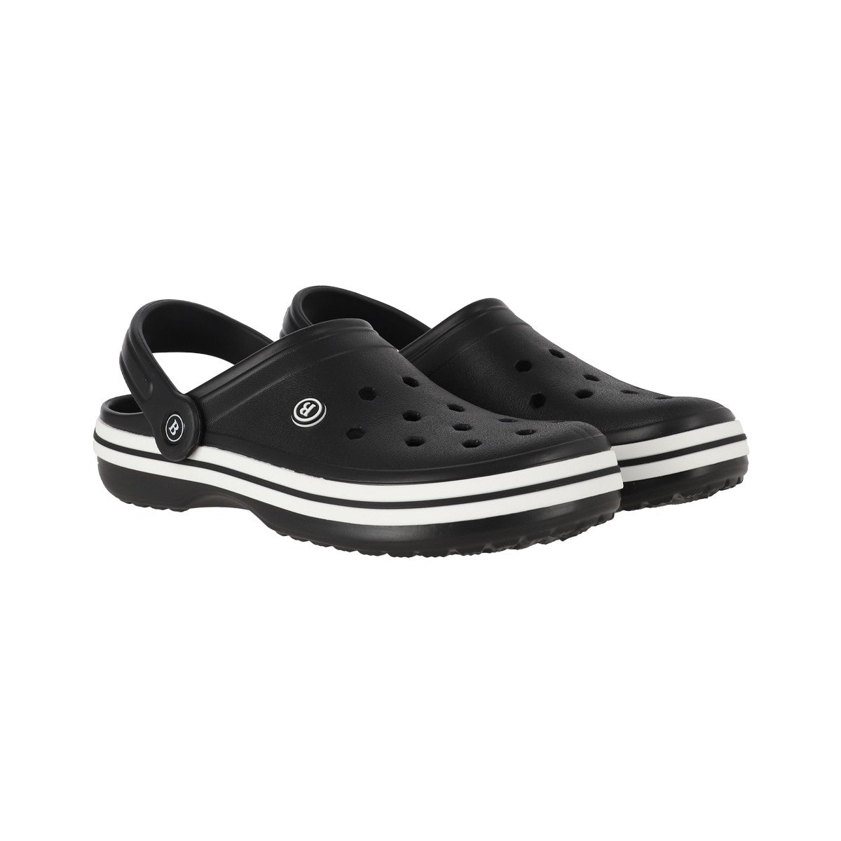 Zuecos EVA Hombre Airline Negro/Blanco