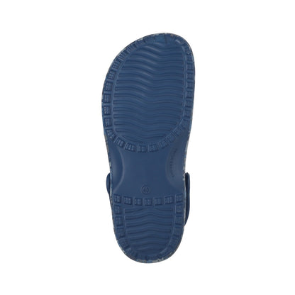 Zuecos EVA Hombre Air Azul Marino Print