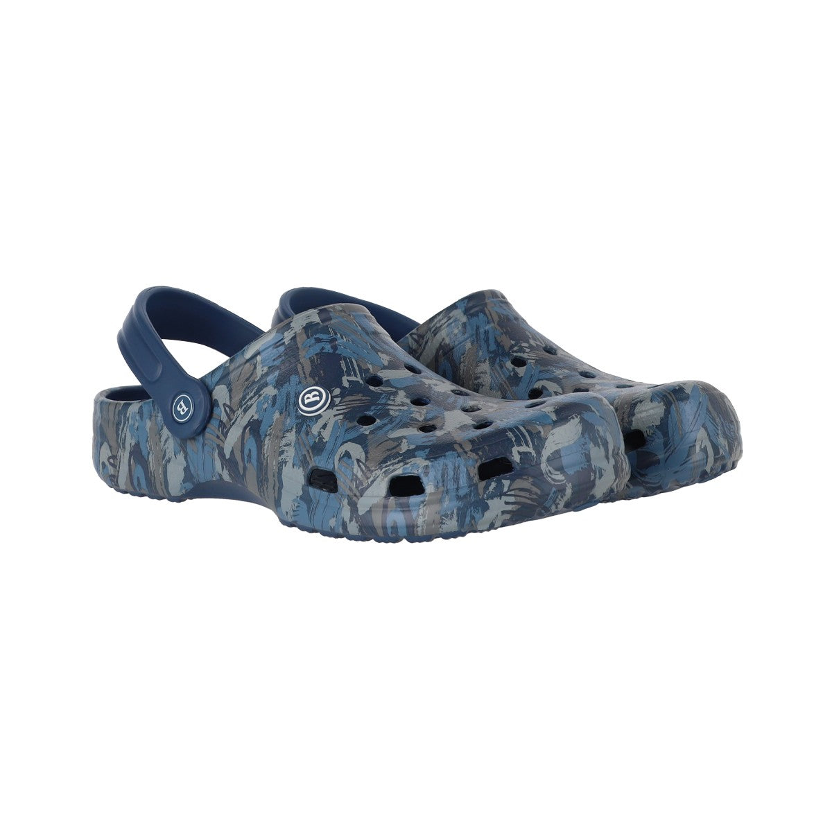 Zuecos EVA Hombre Air Azul Marino Print