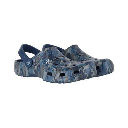Zuecos EVA Hombre Air Azul Marino Print