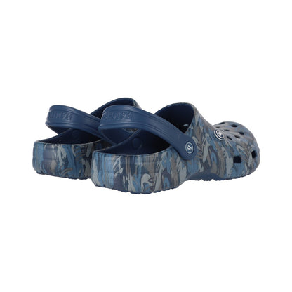 Zuecos EVA Hombre Air Azul Marino Print