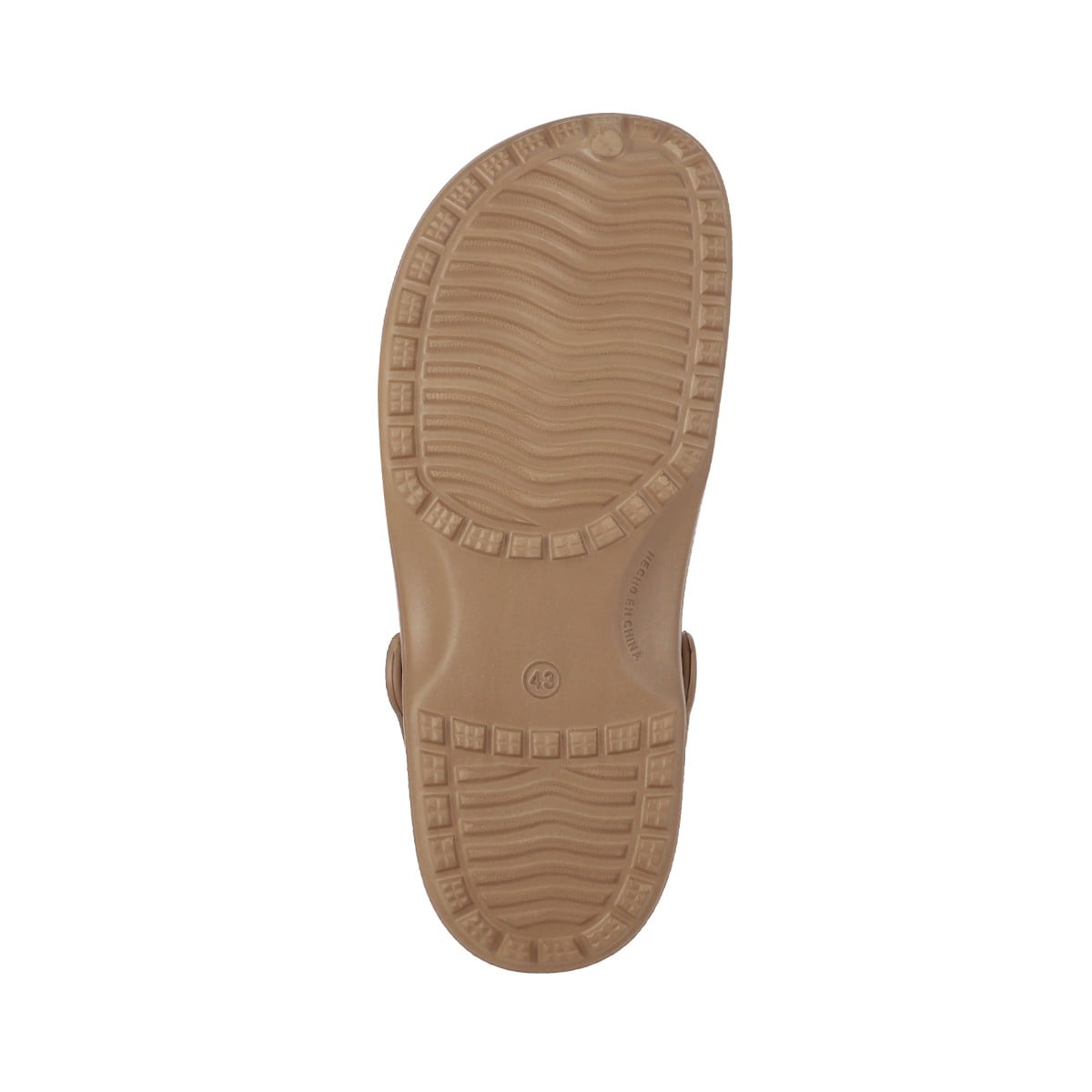 Zuecos EVA Hombre Air Café Claro