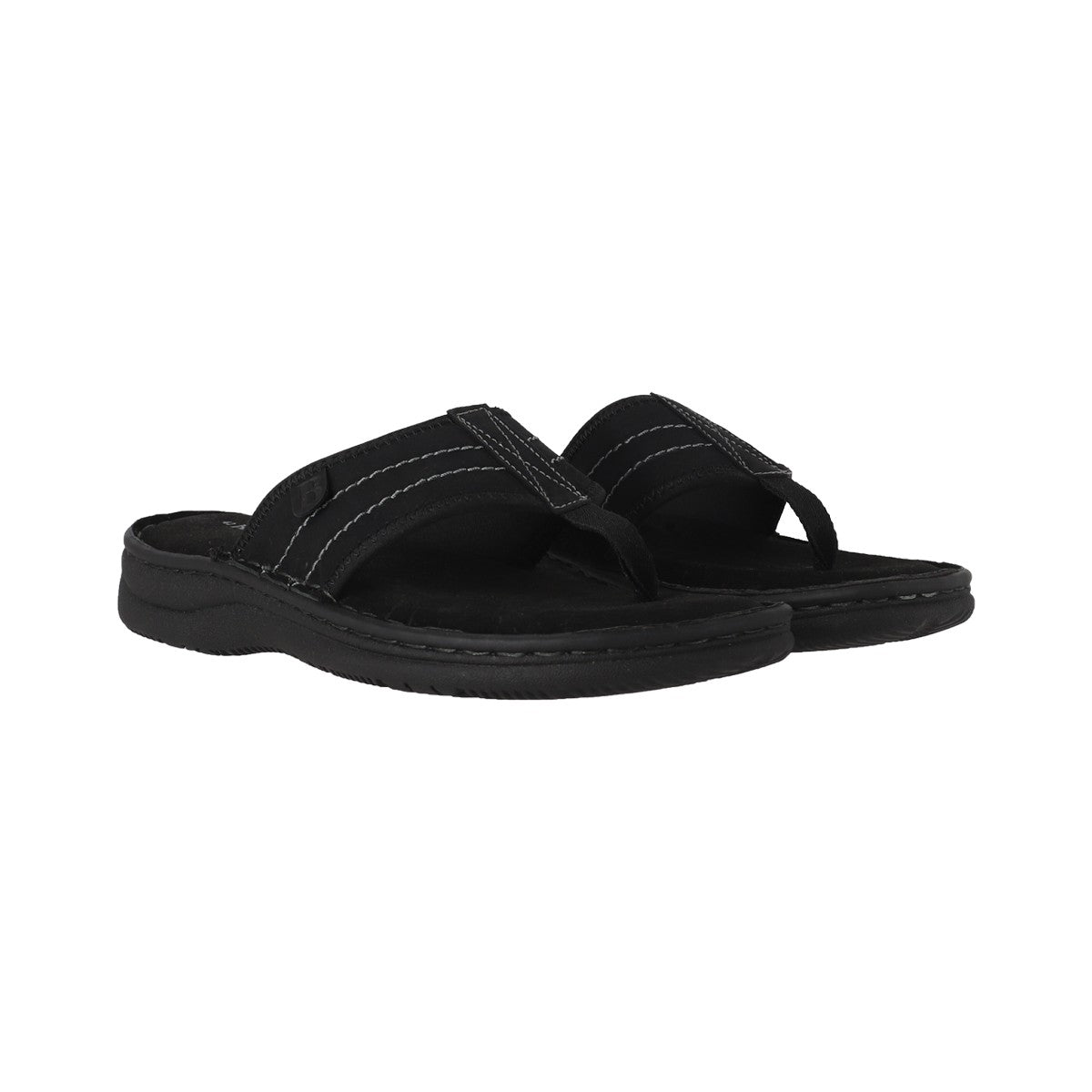 Hawaianas Hombre Flip Leather II Negro