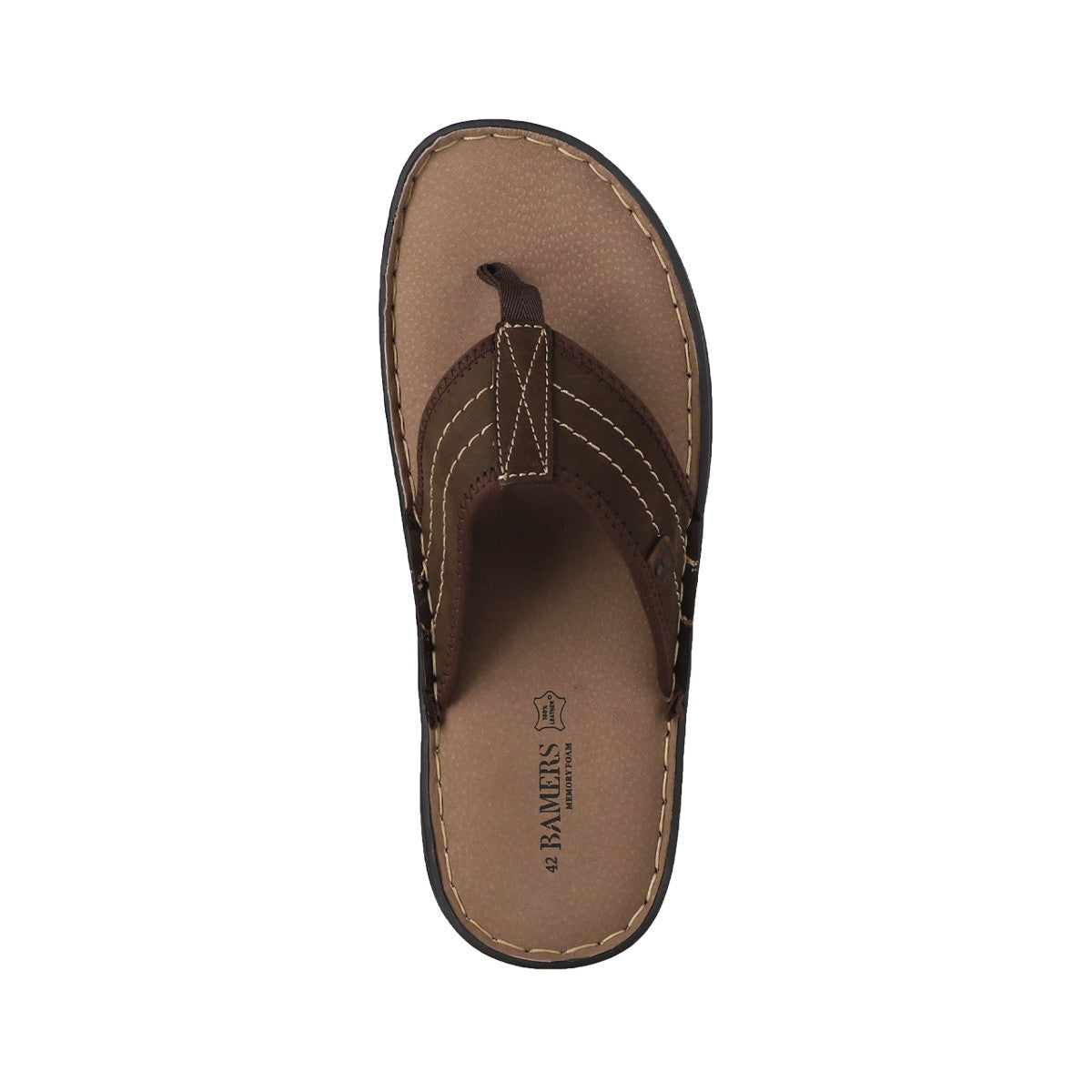 Hawaianas Hombre Flip Leather II Café