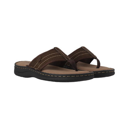 Hawaianas Hombre Flip Leather II Café