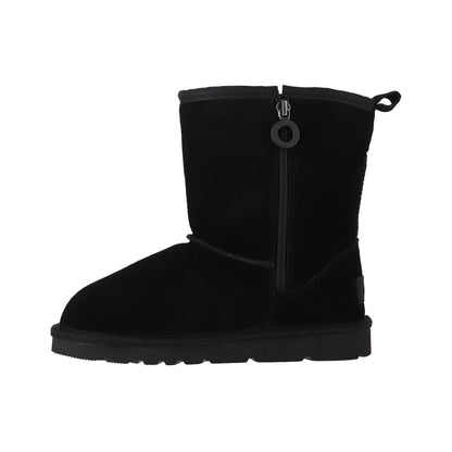 Botas Blast Zip Leather Negro
