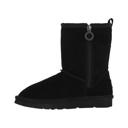 Botas Blast Zip Leather Negro