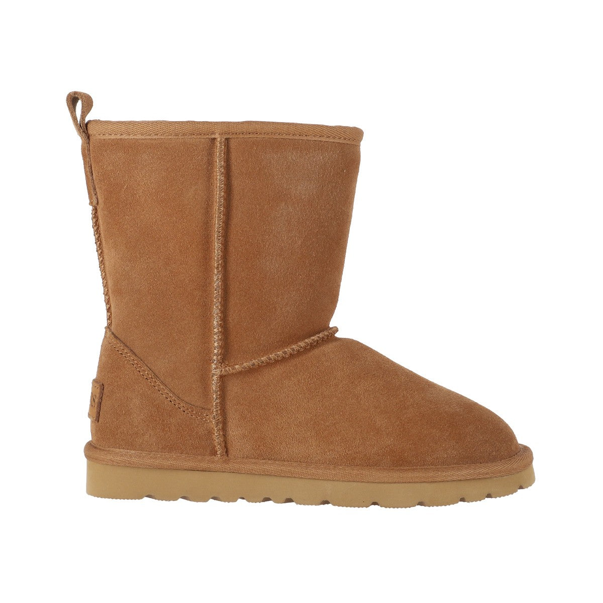 Botas Joven Blast Zip Leather Caramel