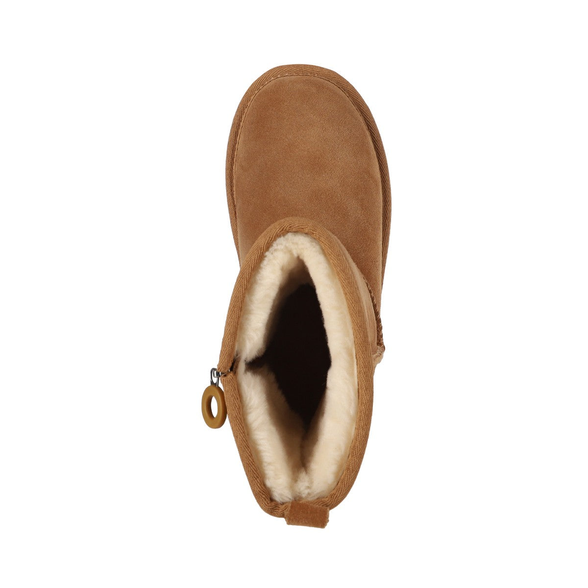 Botas Joven Blast Zip Leather Caramel