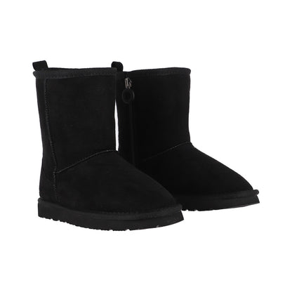 Botas Joven Blast Zip Fiber Negro